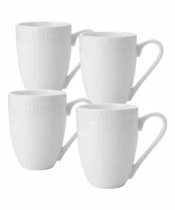 Hot Sale barware Store 35 Outlet 🎁 Mikasa® Loria Set of 4 Mugs 💯