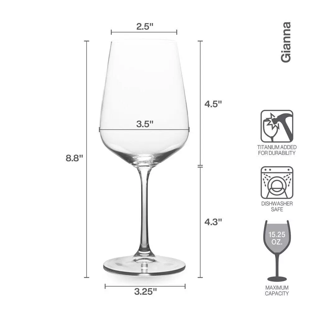 Best deal 💯 Mikasa® Gianna Set of 6 White Wine Glasses ⌛ 5 Best deal 💯 Mikasa® Gianna Set of 6 White Wine Glasses ⌛ - Image 3