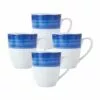 Deals 😉 Gourmet Basics® Madison Set of 4 Mugs 👏