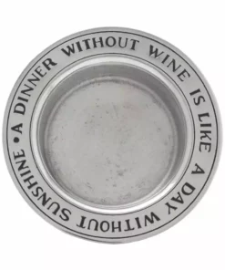 Hot Sale 🌟 Wilton Armetale® A Dinner Without Wine Bottle Coaster 🥰