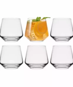 New ⭐ Mikasa® Akimbo 8 Piece Punch Bowl Set 😀 -Hot Sale barware Store akimbo 8 piece punch bowl set 5290385 5