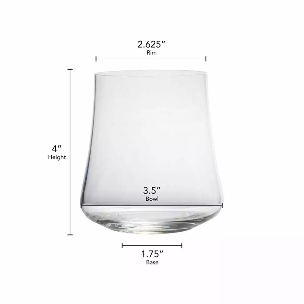 Hot Sale 👍 Mikasa® Aline Set of 4 Double Old Fashioned Whiskey Glasses 🌟 6 Hot Sale 👍 Mikasa® Aline Set of 4 Double Old Fashioned Whiskey Glasses 🌟 - Image 4