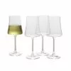 Best Sale 😍 Mikasa® Aline Set of 4 White Wine Glasses 🤩 -Hot Sale barware Store aline set of 4 white wine glasses 5287917 1