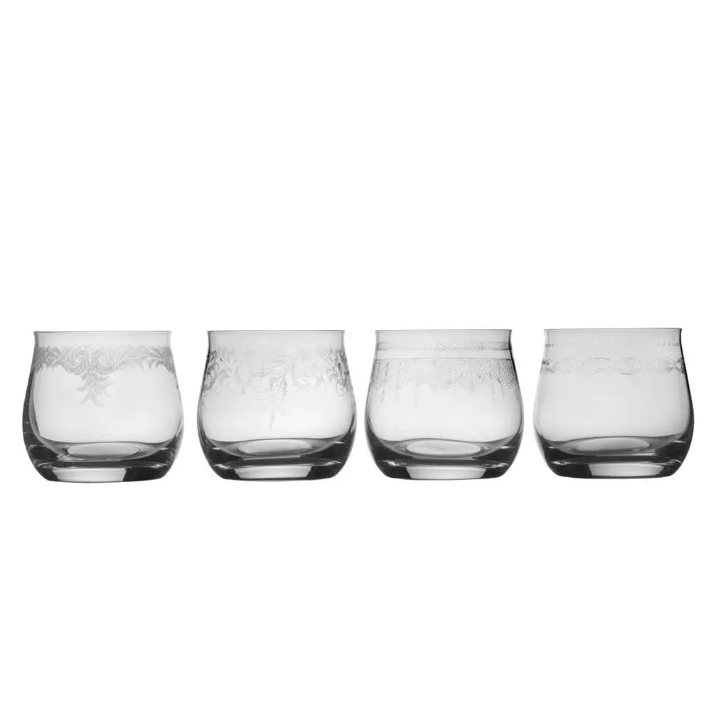 Flash Sale ✨ Mikasa® Amelia Set of 4 Double Old Fashioned Glasses 🛒 3 Flash Sale ✨ Mikasa® Amelia Set of 4 Double Old Fashioned Glasses 🛒