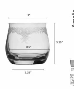 Flash Sale ✨ Mikasa® Amelia Set of 4 Double Old Fashioned Glasses 🛒 17 Flash Sale ✨ Mikasa® Amelia Set of 4 Double Old Fashioned Glasses 🛒 -Hot Sale barware Store amelia set of 4 double old fashioned glasses 5282437 8