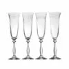 Best Pirce 🛒 Mikasa® Amelia Set of 4 Flute Glasses ⌛ -Hot Sale barware Store amelia set of 4 flute glasses 5282435 1