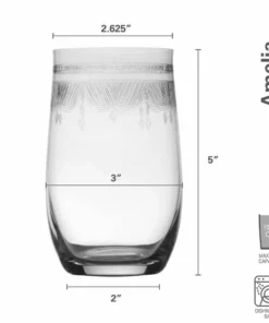 Best reviews of 🔔 Mikasa® Amelia Set of 4 Highball Glasses 🎁 -Hot Sale barware Store amelia set of 4 highball glasses 5282436 8