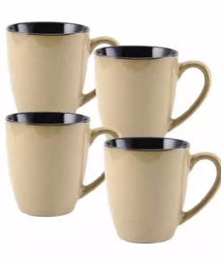 Brand new ❤️ Gourmet Basics® Anissa Set of 4 Mugs 👍