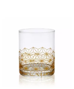 Budget 🥰 Mikasa® Art Deco Set of 4 Gold Double Old Fashioned Whiskey Glasses 😀 -Hot Sale barware Store art deco set of 4 gold double old fashioned glasses 5275051 4
