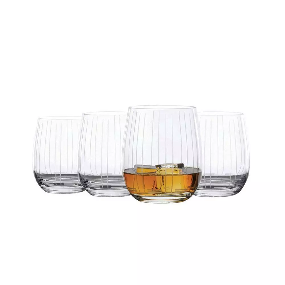 Best Pirce ❤️ Mikasa® Berlin Set of 4 Double Old Fashioned Whiskey Glasses 🛒 3 Best Pirce ❤️ Mikasa® Berlin Set of 4 Double Old Fashioned Whiskey Glasses 🛒