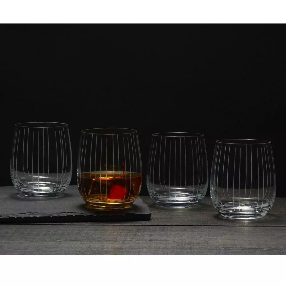 Best Pirce ❤️ Mikasa® Berlin Set of 4 Double Old Fashioned Whiskey Glasses 🛒 4 Best Pirce ❤️ Mikasa® Berlin Set of 4 Double Old Fashioned Whiskey Glasses 🛒 - Image 2