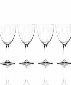 Best Sale 🎁 Mikasa® Berlin Set of 4 White Wine Glasses 😀