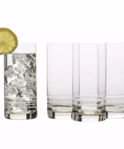 Best Pirce 💯 Mikasa® Cal Smoke Ombre Set of 4 Highball Glasses ⌛