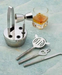 Hot Sale 👏 Mikasa® Cheers® 6 Piece Stainless Steel Bar Tool Set ❤️ -Hot Sale barware Store cheers 6 piece stainless steel bar tool set 5254465 3