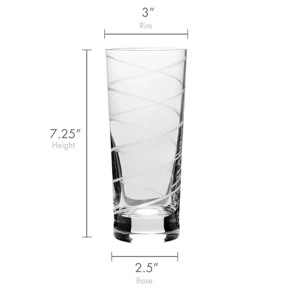 New 🎁 Mikasa® Cheers® Set of 4 Highball Glasses ✔️ 6 New 🎁 Mikasa® Cheers® Set of 4 Highball Glasses ✔️ - Image 4