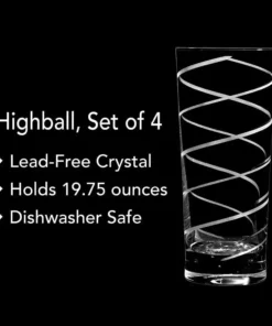 New 🎁 Mikasa® Cheers® Set of 4 Highball Glasses ✔️ 14 New 🎁 Mikasa® Cheers® Set of 4 Highball Glasses ✔️ -Hot Sale barware Store cheers set of 4 highball glasses SW910 412 9