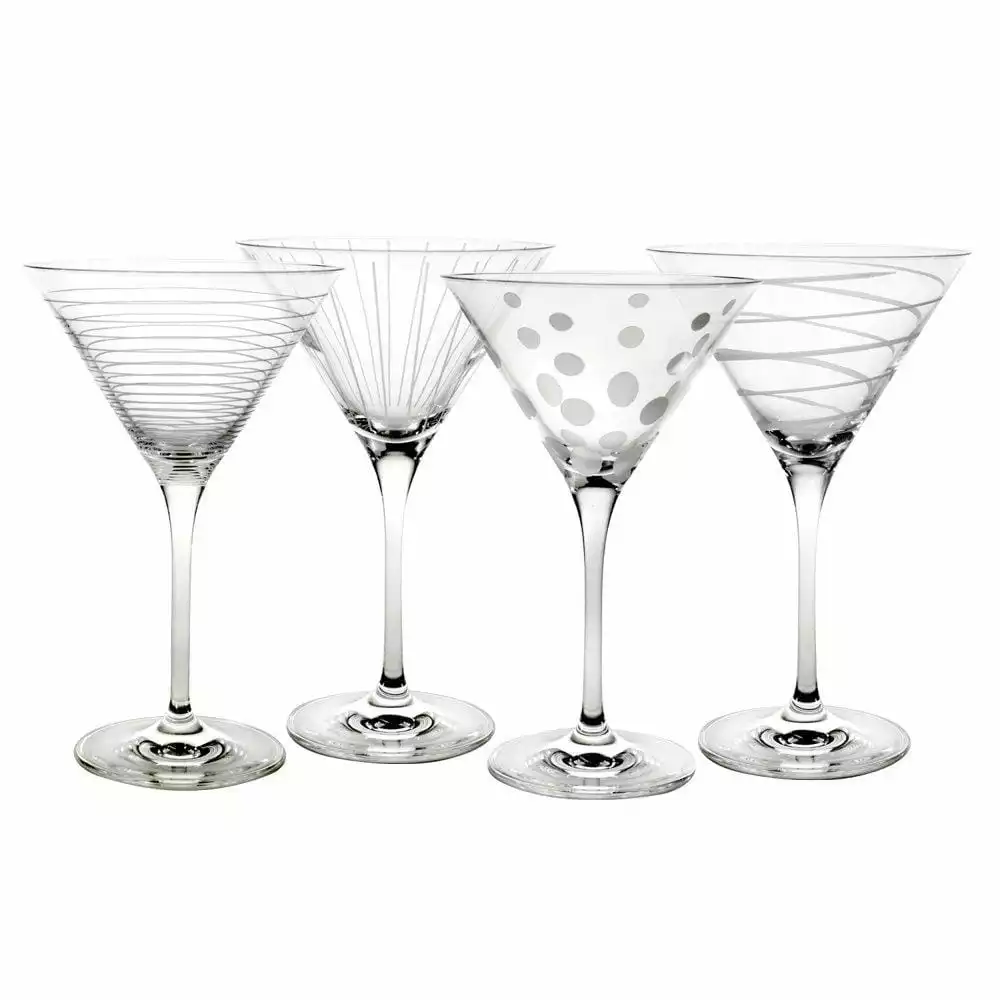 Cheapest 🥰 Mikasa® Cheers® Set of 4 Martini Glasses 🧨 3 Cheapest 🥰 Mikasa® Cheers® Set of 4 Martini Glasses 🧨
