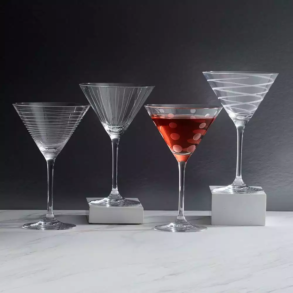 Cheapest 🥰 Mikasa® Cheers® Set of 4 Martini Glasses 🧨 4 Cheapest 🥰 Mikasa® Cheers® Set of 4 Martini Glasses 🧨 - Image 2
