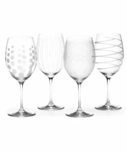 Best Pirce ✔️ Mikasa® Cheers® Set of 4 Red Wine Glasses 🔥