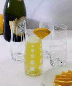 Flash Sale ✨ Mikasa® Cheers® Set of 4 Stemless Flute Glasses 💯 8 Flash Sale ✨ Mikasa® Cheers® Set of 4 Stemless Flute Glasses 💯 -Hot Sale barware Store cheers set of 4 stemless flute glasses 5217587 3