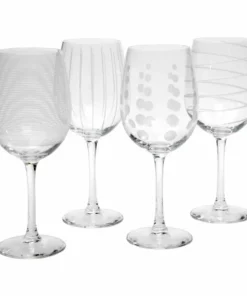Deals 💯 Mikasa® Cheers® Set of 4 White Wine Glasses ❤️