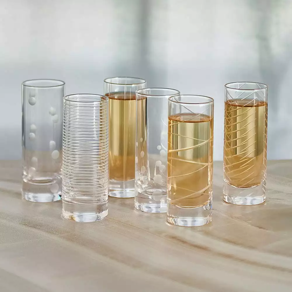 Outlet ✨ Mikasa® Cheers® Set of 6 Shot Glasses ⌛ 4 Outlet ✨ Mikasa® Cheers® Set of 6 Shot Glasses ⌛ - Image 2