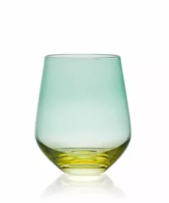 Promo ⭐ Mikasa® Chroma Set of 4 Stemless Wine Glasses 🌟 -Hot Sale barware Store chroma set of 4 stemless wine glasses 5296485 6