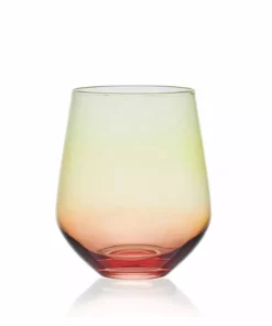 Promo ⭐ Mikasa® Chroma Set of 4 Stemless Wine Glasses 🌟 -Hot Sale barware Store chroma set of 4 stemless wine glasses 5296485 7