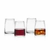 New 😉 Mikasa® Cora Set of 4 Double Old Fashioned Whiskey Glasses ✔️ -Hot Sale barware Store cora set of 4 double old fashioned whiskey glasses 5294235 1