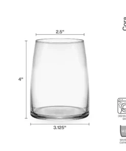 New 😉 Mikasa® Cora Set of 4 Double Old Fashioned Whiskey Glasses ✔️ 11 New 😉 Mikasa® Cora Set of 4 Double Old Fashioned Whiskey Glasses ✔️ -Hot Sale barware Store cora set of 4 double old fashioned whiskey glasses 5294235 5