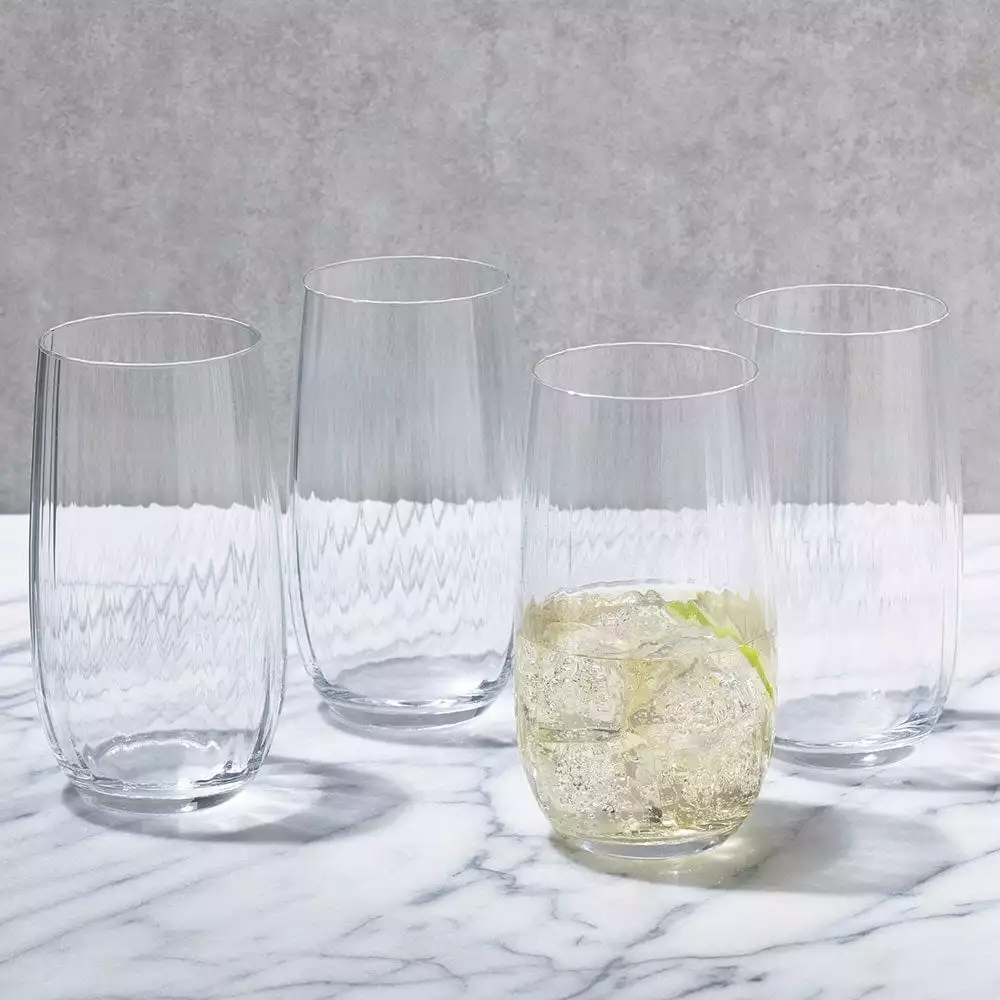 Wholesale 🔔 Mikasa® Gail Optic Set of 4 Highball Glasses 🤩 4 Wholesale 🔔 Mikasa® Gail Optic Set of 4 Highball Glasses 🤩 - Image 2