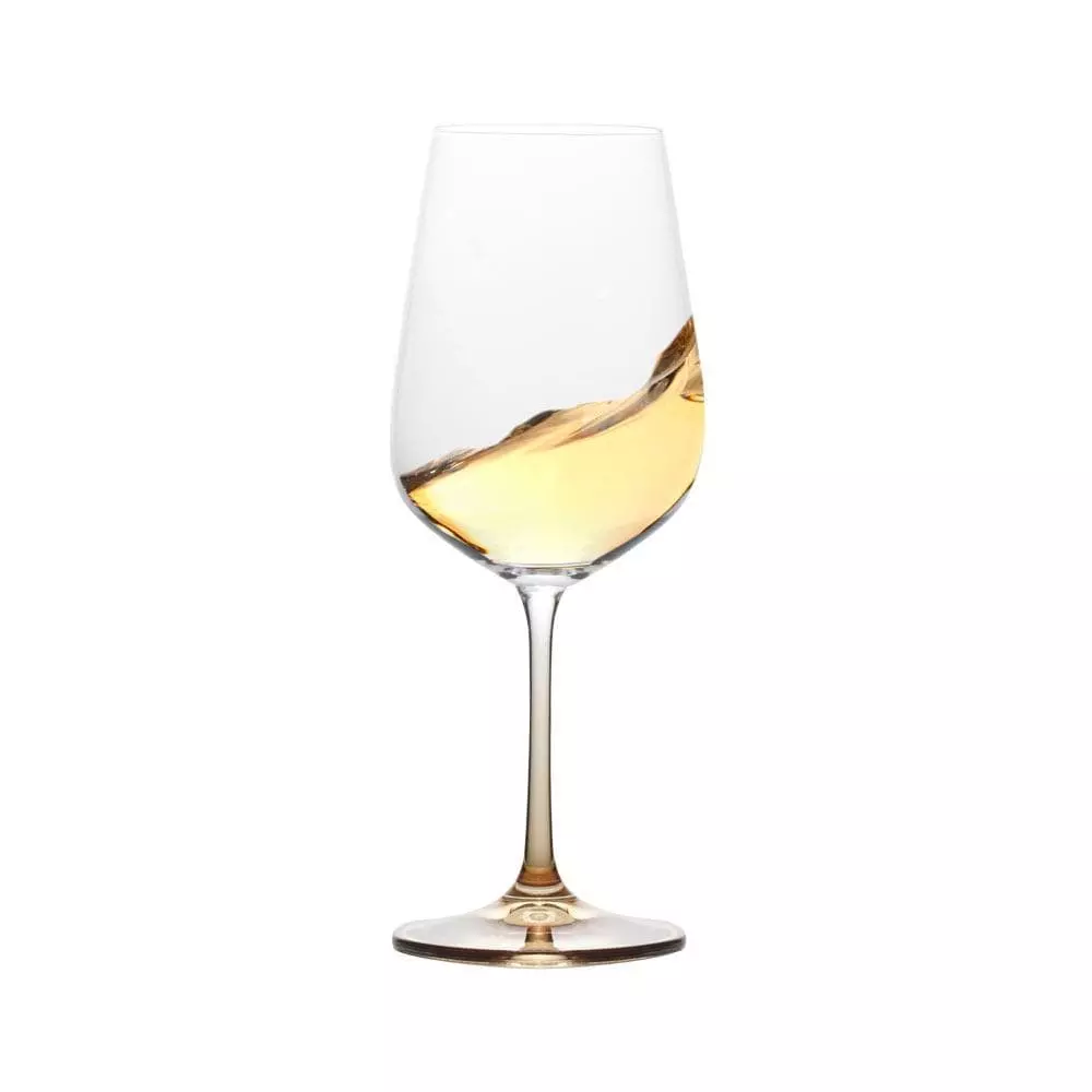 Best Pirce 👍 Mikasa® Gianna Ombre Amber Set of 4 White Wine Glasses 🎉 5 Best Pirce 👍 Mikasa® Gianna Ombre Amber Set of 4 White Wine Glasses 🎉 - Image 3