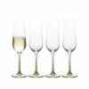 Budget 🛒 Mikasa® Gianna Ombre Sage Set of 4 Flute Glasses ✨ -Hot Sale barware Store gianna ombre sage set of 4 flute glasses 5289780 1