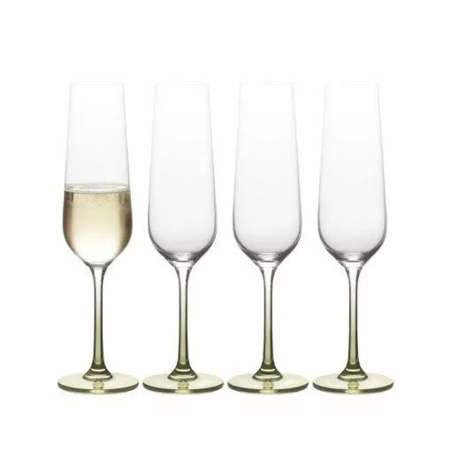 Budget 🛒 Mikasa® Gianna Ombre Sage Set of 4 Flute Glasses ✨ 4 Budget 🛒 Mikasa® Gianna Ombre Sage Set of 4 Flute Glasses ✨ -Hot Sale barware Store gianna ombre sage set of 4 flute glasses 5289780 1