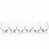 Wholesale 🔥 Mikasa® Gianna Set of 6 All Purpose Stemless Wine Glasses ⭐ -Hot Sale barware Store gianna set of 6 all purpose stemless wine glasses 5242825 1