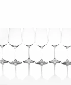 Outlet 🌟 Mikasa® Gianna Set of 6 Red Wine Glasses 😉