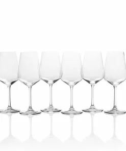 Best deal 💯 Mikasa® Gianna Set of 6 White Wine Glasses ⌛