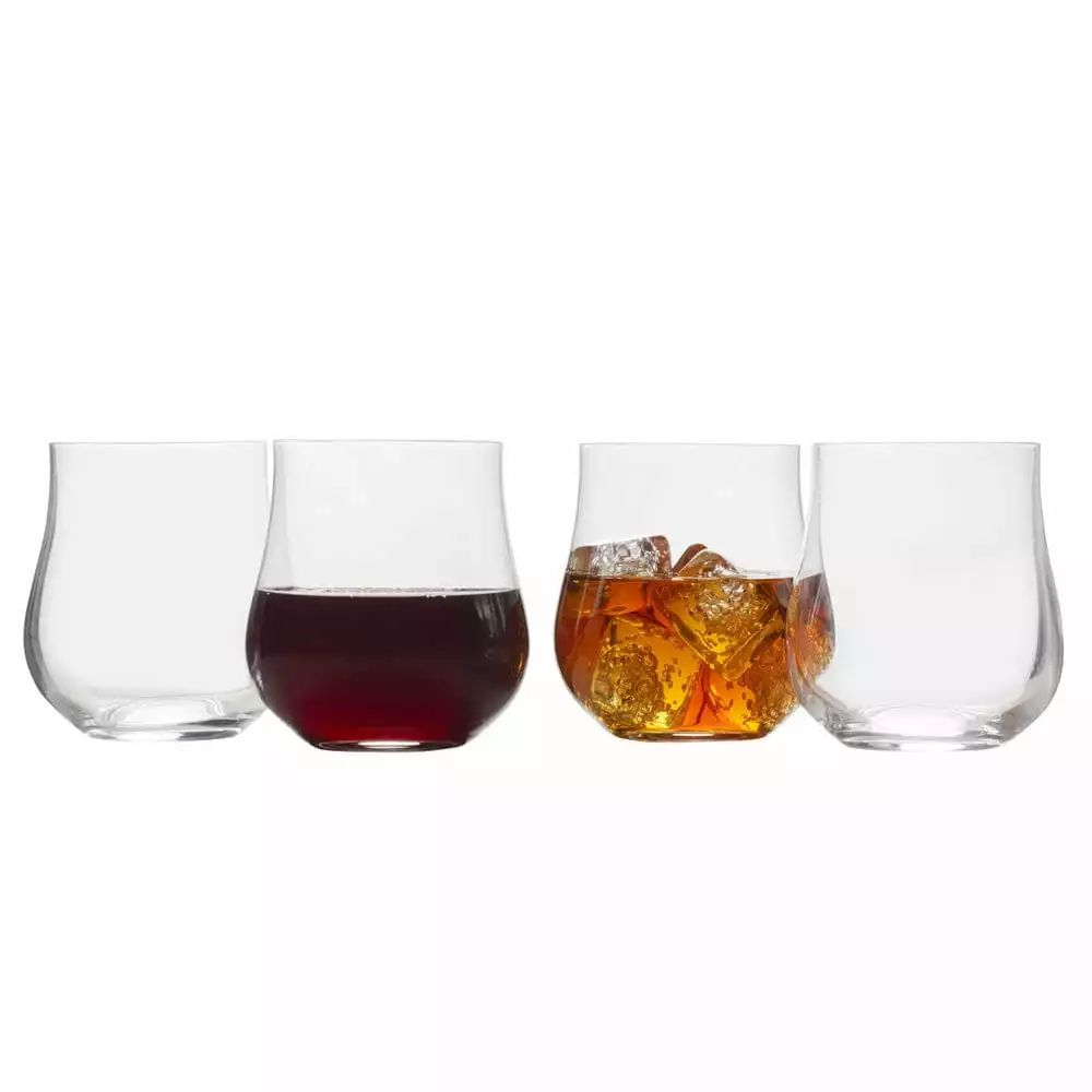 Cheap 👏 Mikasa® Grace Set of 4 Double Old Fashioned Whiskey Glasses ✨ 3 Cheap 👏 Mikasa® Grace Set of 4 Double Old Fashioned Whiskey Glasses ✨