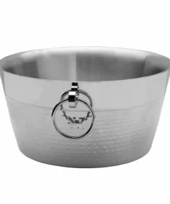 Brand new 🛒 Mikasa® 🔨 Hammered and Polished Beverage Tub, 12 Quart 🔔 -Hot Sale barware Store hammered and polished beverage tub 5274989 4