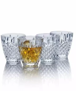 Deals ✨ Mikasa® Harding Set of 4 Double Old Fashioned Glasses ✨