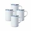Top 10 ✔️ Mikasa® Jet Set Blue Set of 4 Mugs ✨ 1 Top 10 ✔️ Mikasa® Jet Set Blue Set of 4 Mugs ✨ -Hot Sale barware Store jet set blue set of 4 mugs K45171348 1