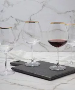 Hot Sale barware Store -Hot Sale barware Store julie gold set of 4 red wine glasses 5289858 2