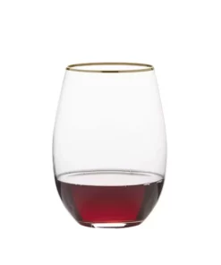 Buy 👍 Mikasa® Julie Gold Set of 4 Stemless Wine Glasses ⭐ 8 Buy 👍 Mikasa® Julie Gold Set of 4 Stemless Wine Glasses ⭐ -Hot Sale barware Store julie gold set of 4 stemless wine glasses 5289861 3