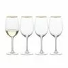 Cheap 👏 Mikasa® Julie Gold Set of 4 White Wine Glasses 🌟 2 Cheap 👏 Mikasa® Julie Gold Set of 4 White Wine Glasses 🌟 -Hot Sale barware Store julie gold set of 4 white wine glasses 5289855 1
