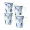 Coupon 🛒 Mikasa® Kiley Set of 4 Mugs 🌟 -Hot Sale barware Store kiley set of 4 mugs K45263746 1