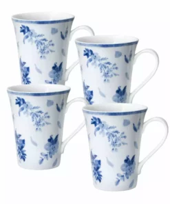 Coupon 🛒 Mikasa® Kiley Set of 4 Mugs 🌟
