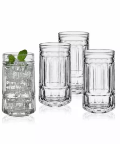 Deals 👏 Mikasa® Lawrence Set of 4 Highball Glasses ⭐