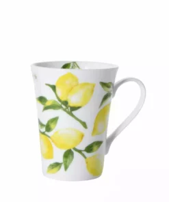 Outlet 🤩 Mikasa® Lemons Set of 4 Mugs 🎁 -Hot Sale barware Store lemons set of 4 mugs K45289433 3