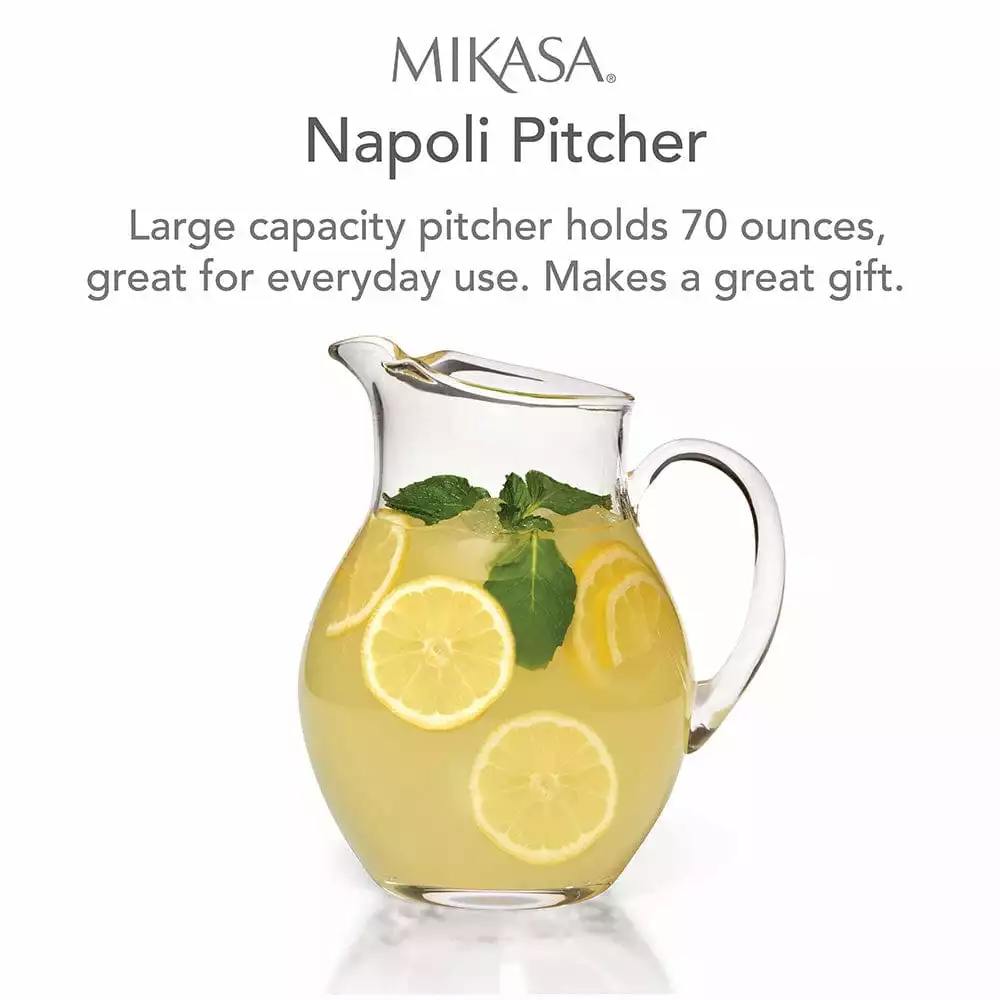 Deals ⭐ Mikasa® Napoli Glass Pitcher ❤️ 4 Deals ⭐ Mikasa® Napoli Glass Pitcher ❤️ - Image 2