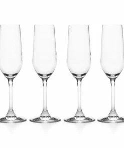 Hot Sale 🔥 Mikasa® Napoli Set of 4 Flute Glasses 💯